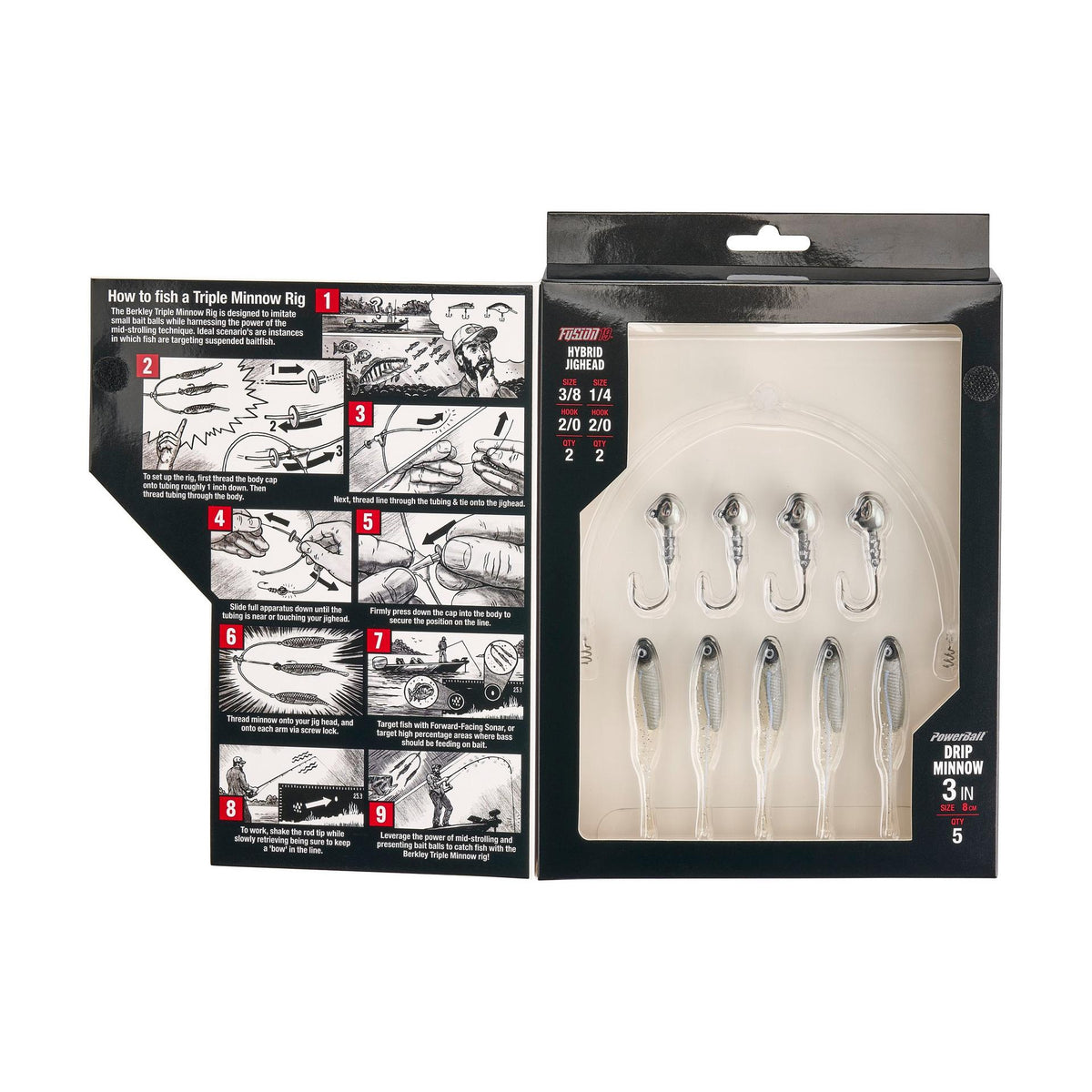 Triple Minnow Rig Kit