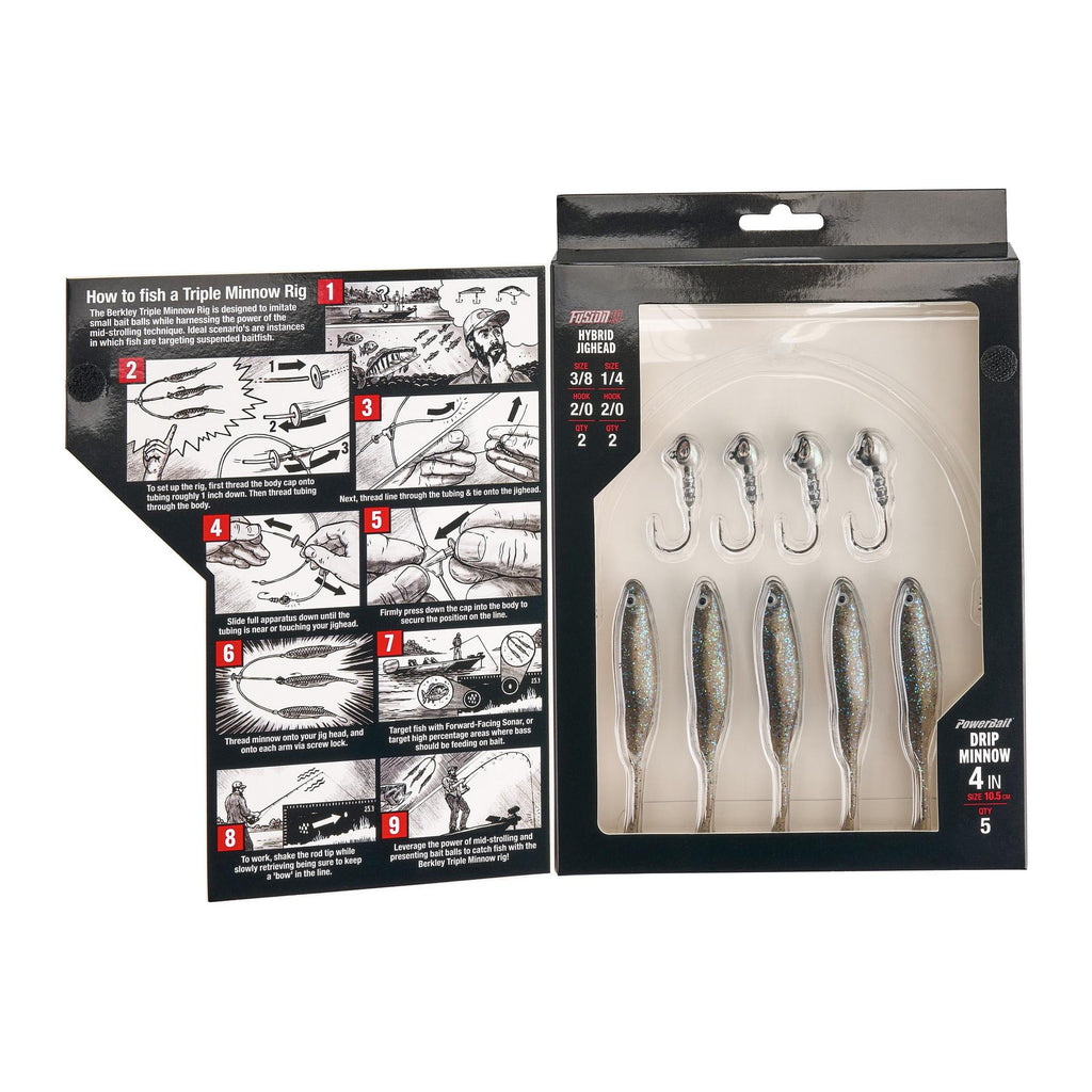 Triple Minnow Rig Kit