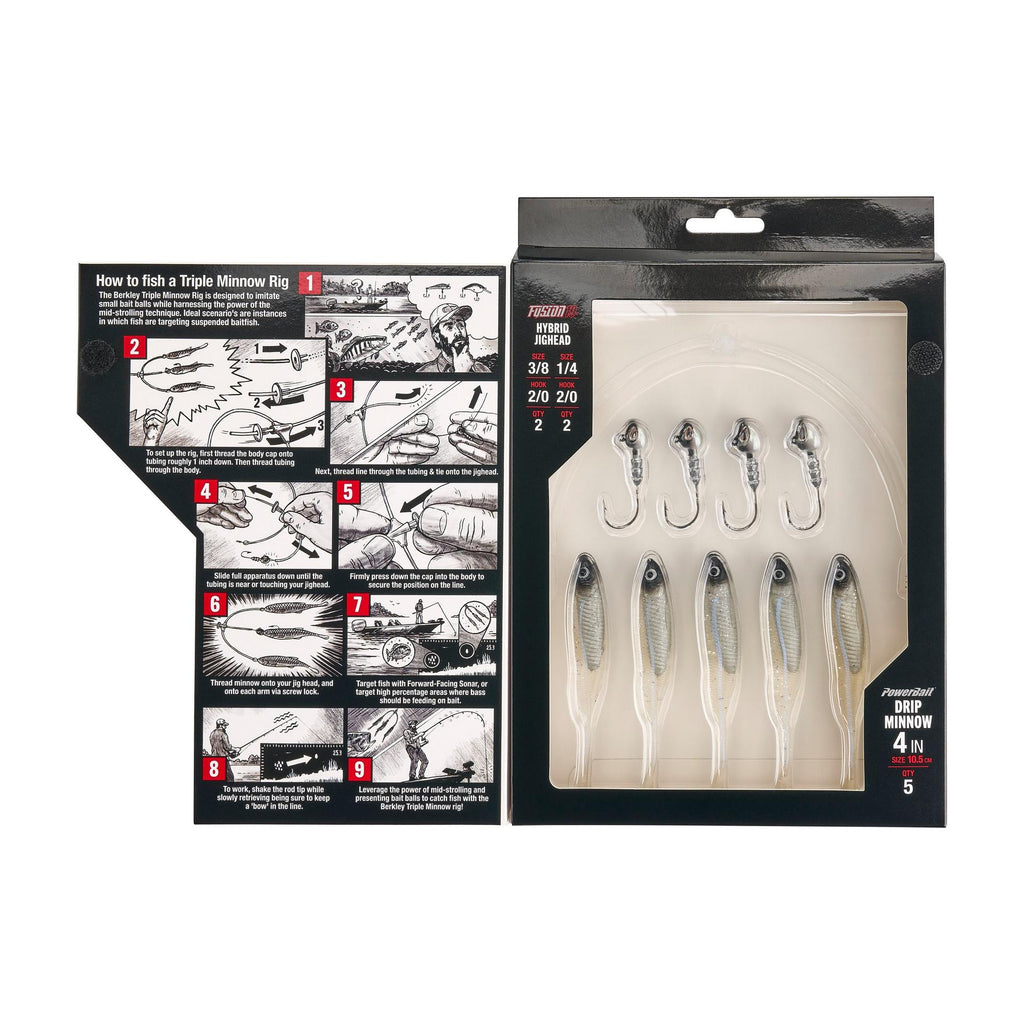 Triple Minnow Rig Kit