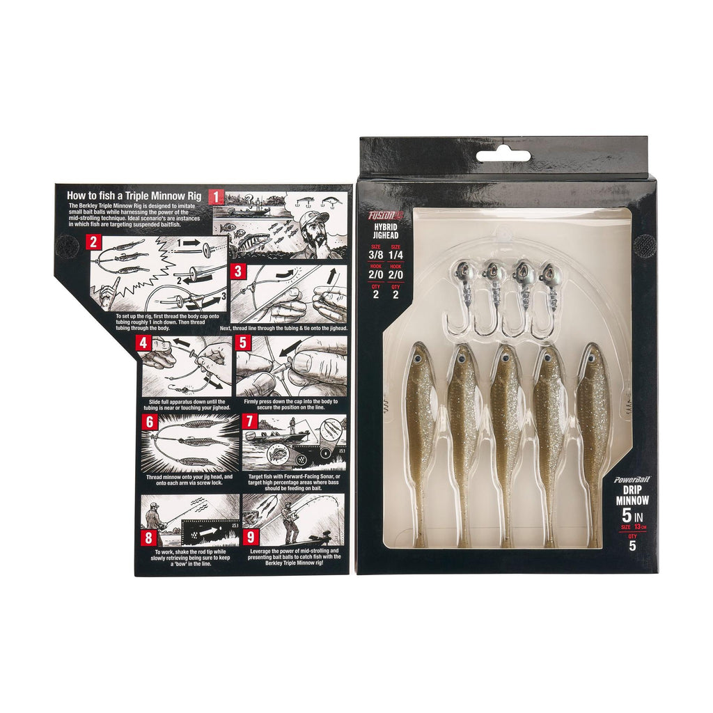 Triple Minnow Rig Kit