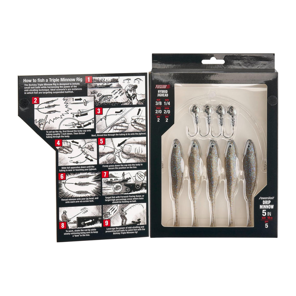 Triple Minnow Rig Kit