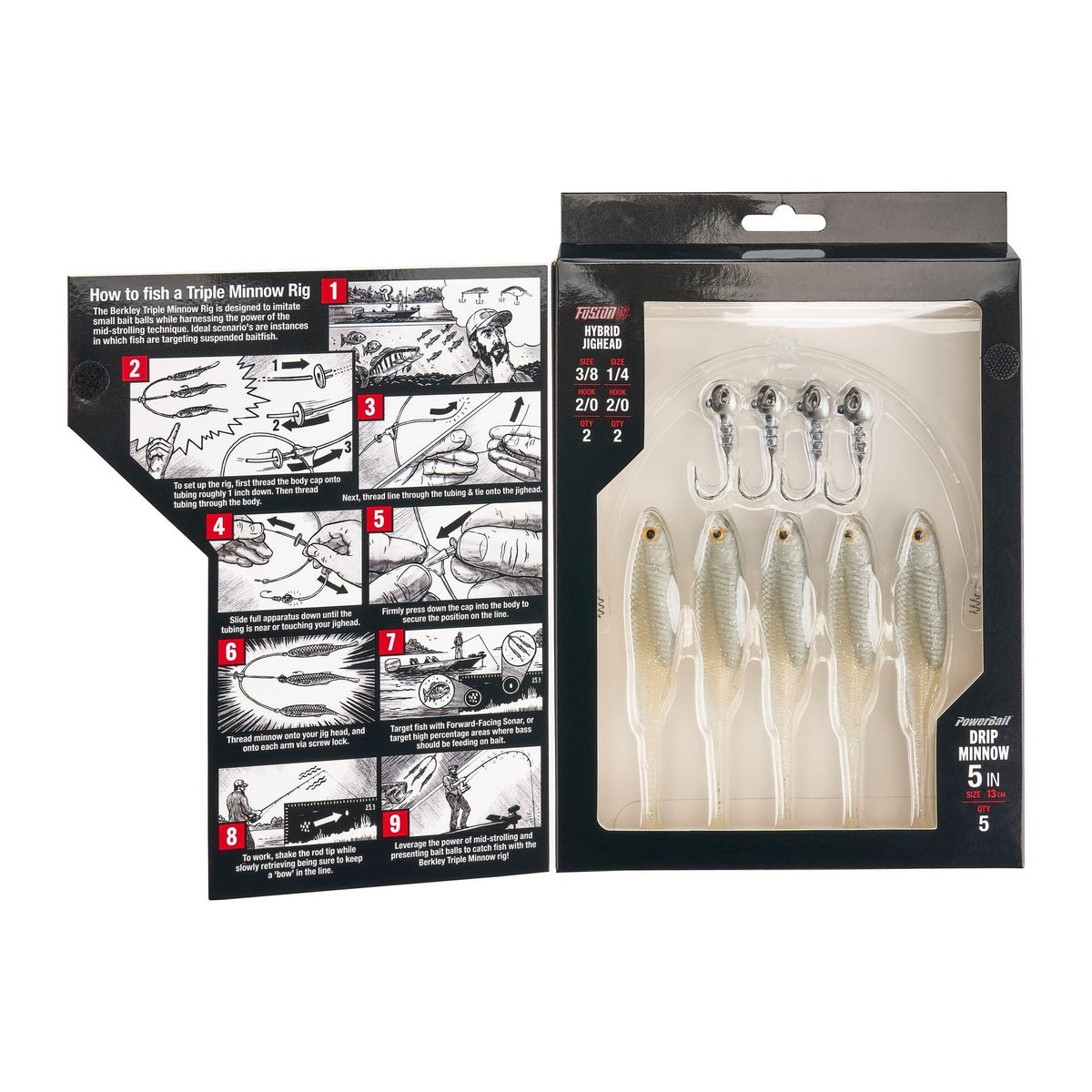 Triple Minnow Rig Kit