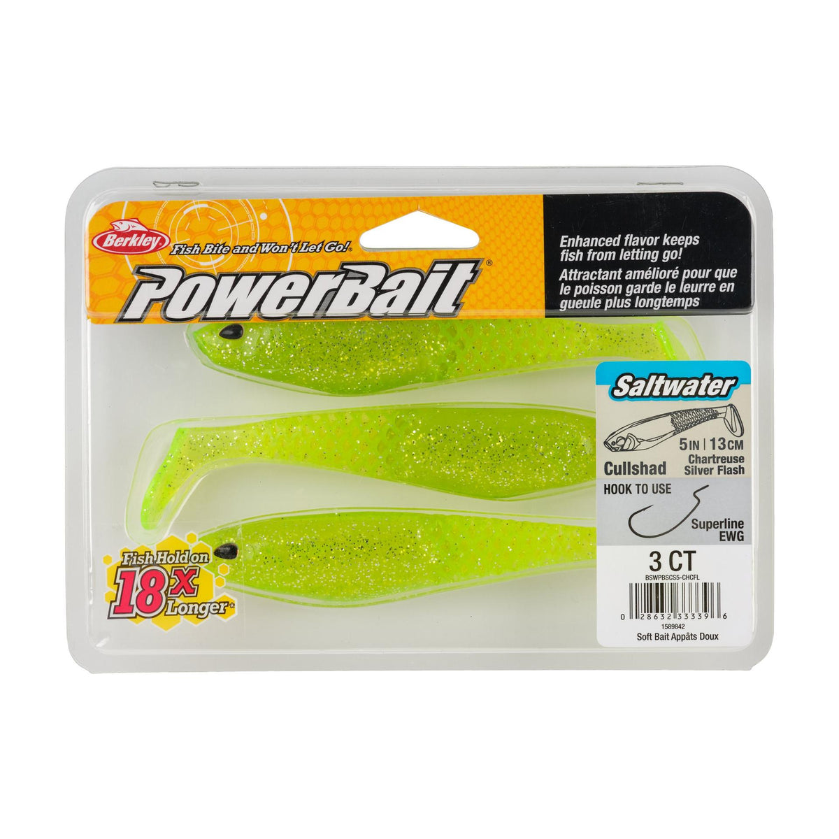 PowerBait® Saltwater CullShad