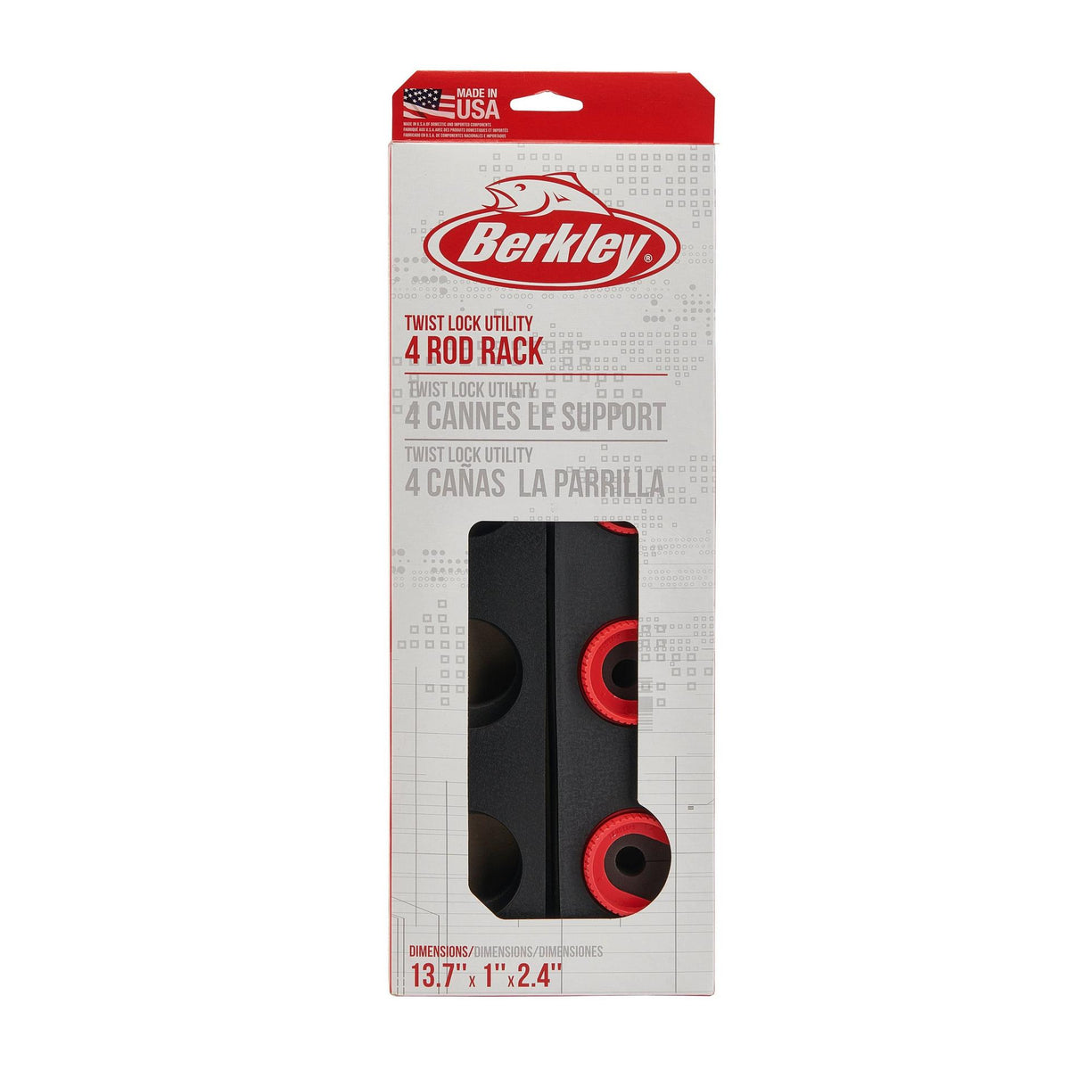 Twist Lock Utility 4 Rod Rack