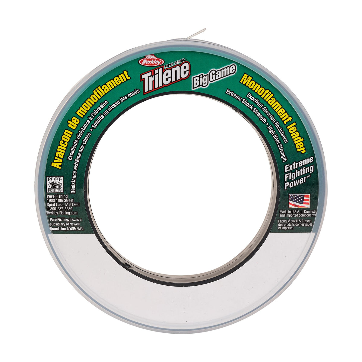 Trilene® Big Game™ Monofilament Leaders